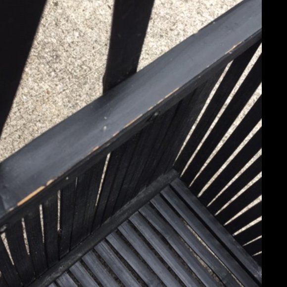 Black Bamboo Rattan Rustic Cane Basket 9x12 - Picture 12 of 13